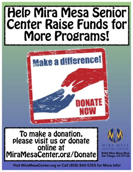 Donate Mira Mesa Center