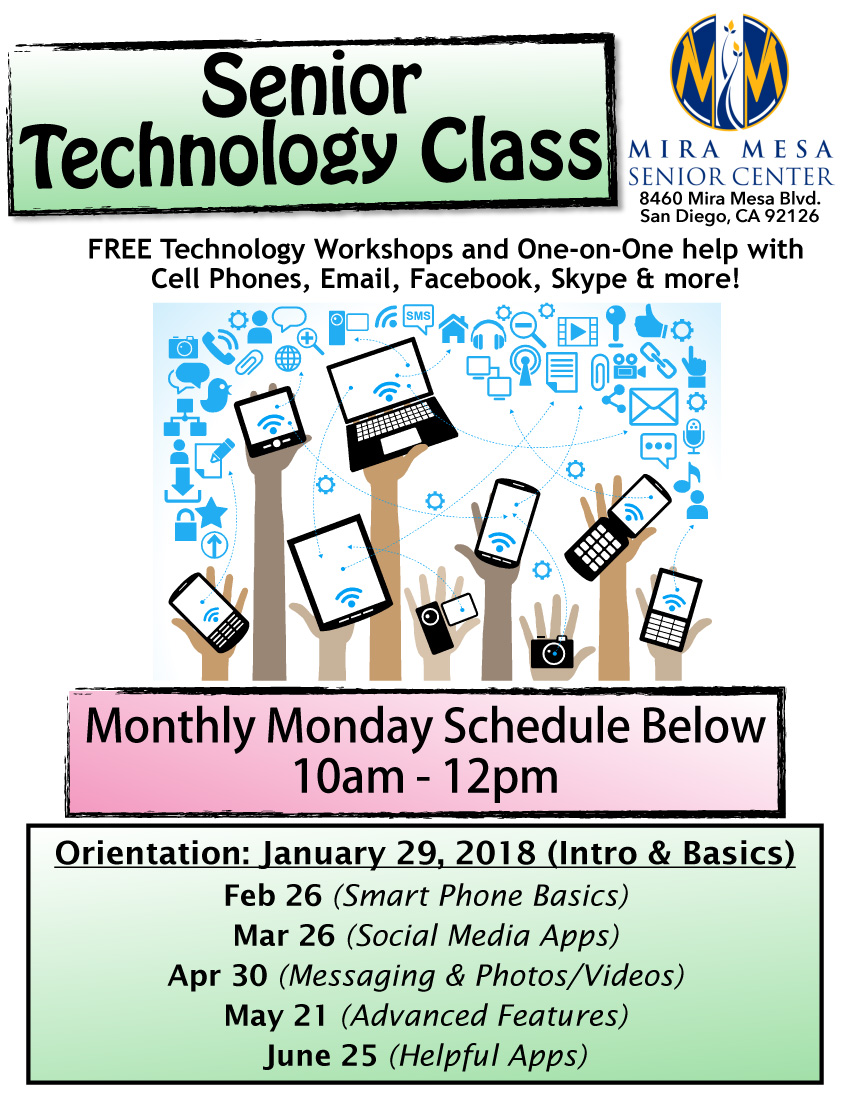 Senior Technology Class | Mira Mesa Center